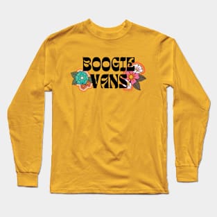 Boogie Vans (Flowers) Long Sleeve T-Shirt